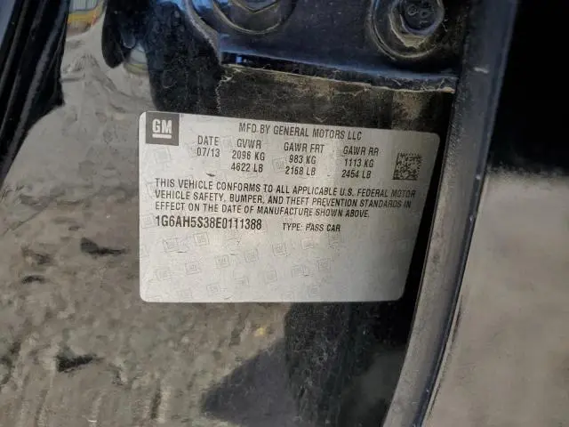 2014 CADILLAC ATS LUXURY  