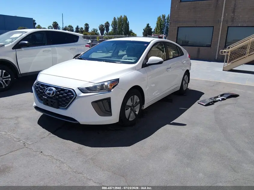 2021 HYUNDAI IONIQ HYBRID BLUE