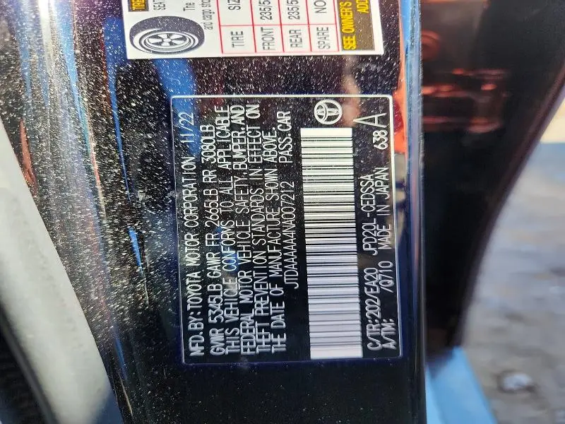 2022 TOYOTA MIRAI XLE  