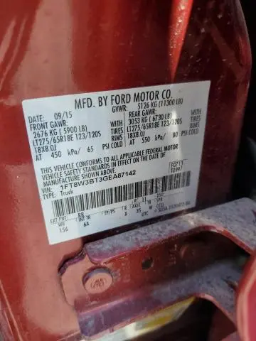 2016 FORD F350 SUPER DUTY  