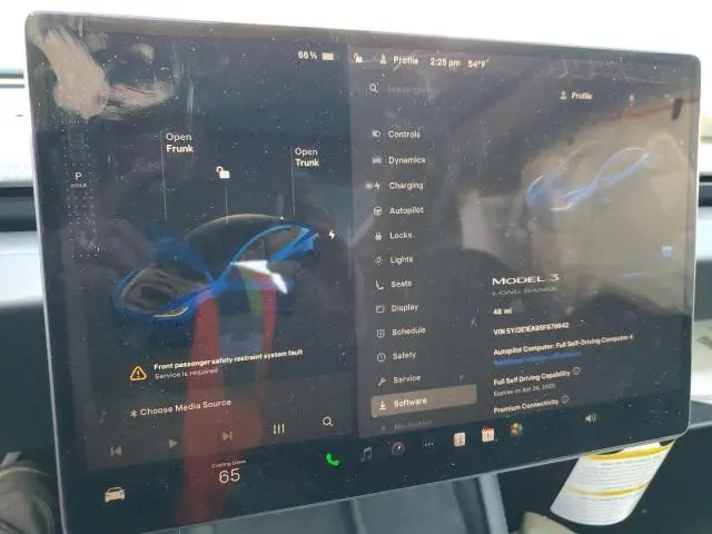 2025 TESLA MODEL 3   