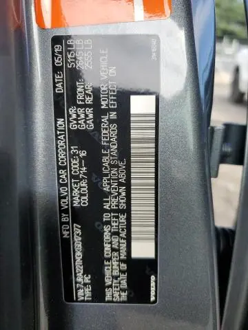 2019 VOLVO S60 T6 R-DESIGN  