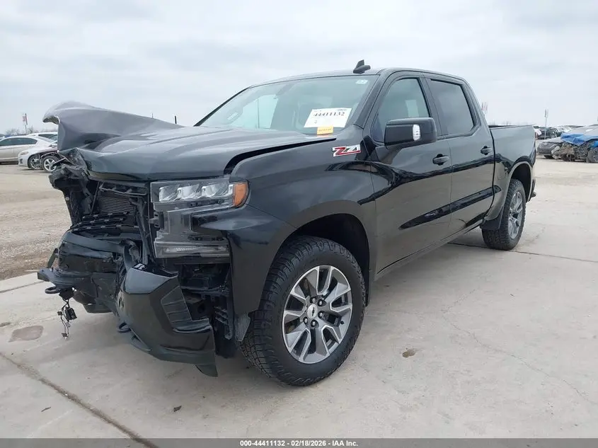 2021 CHEVROLET SILVERADO 1500 4WD  SHORT BED RST