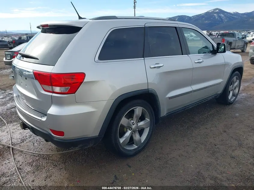 2012 JEEP GRAND CHEROKEE OVERLAND