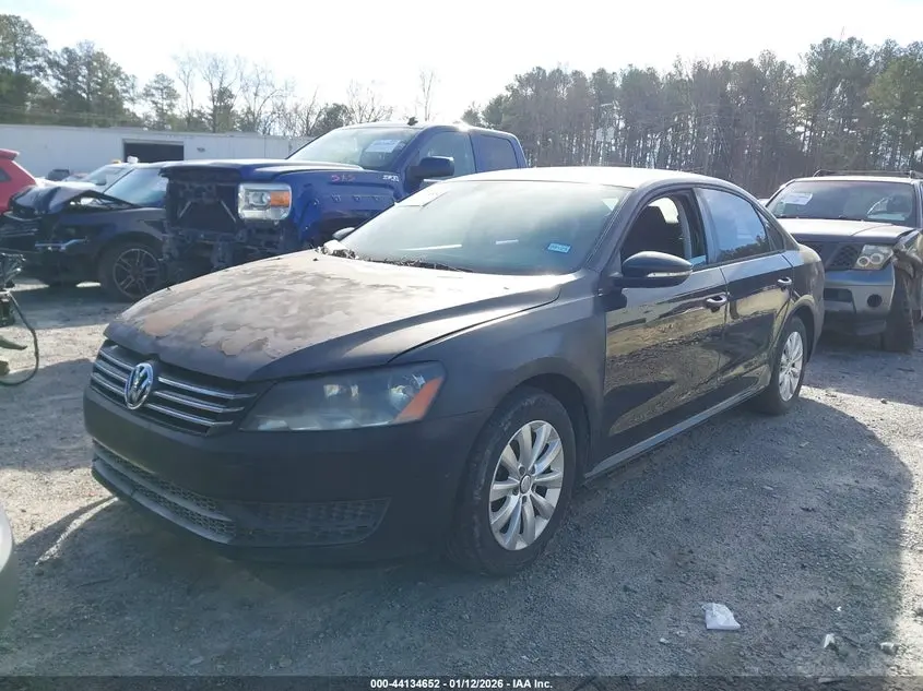 2012 VOLKSWAGEN PASSAT 2.5L S
