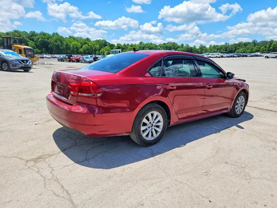 2015 VOLKSWAGEN PASSAT S  
