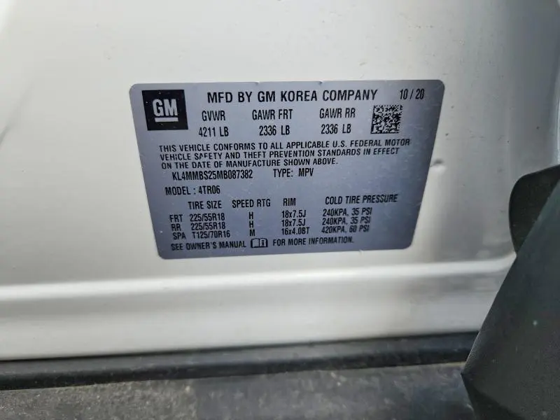 2021 BUICK ENCORE GX PREFERRED  