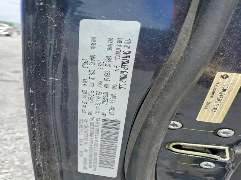 2015 JEEP PATRIOT LATITUDE  