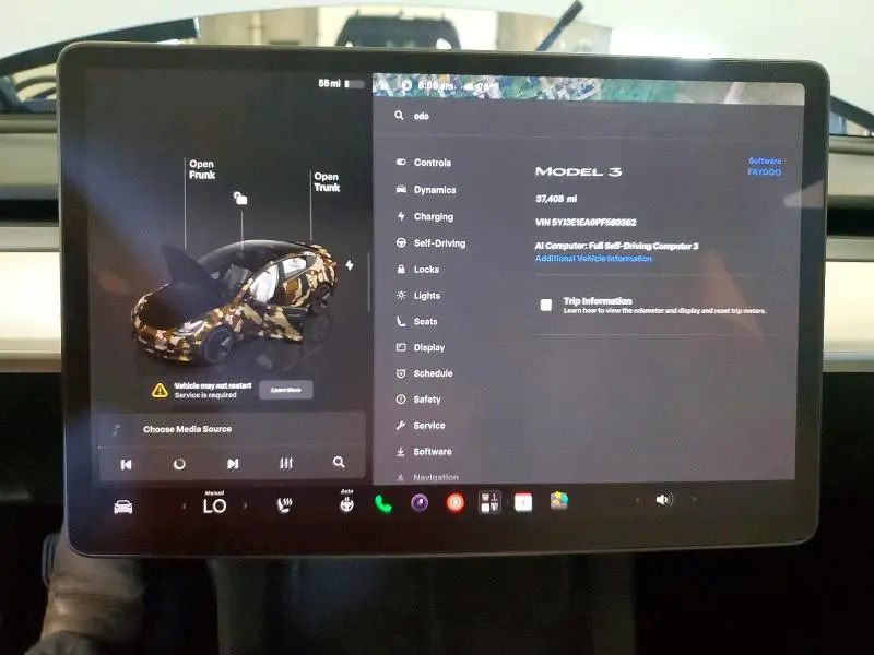 2023 TESLA MODEL 3   