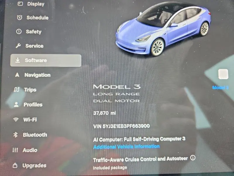 2023 TESLA MODEL 3   