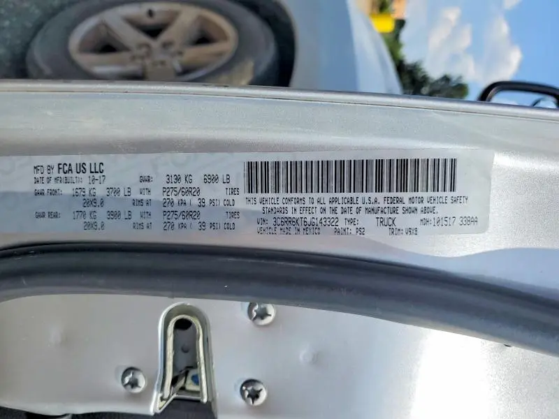 2018 RAM 1500 ST  