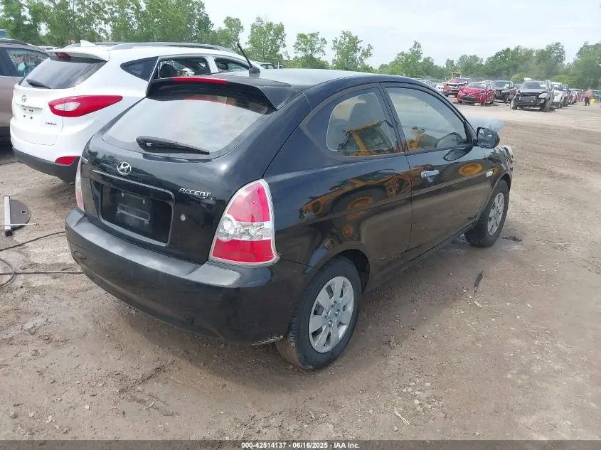 2010 HYUNDAI ACCENT GS