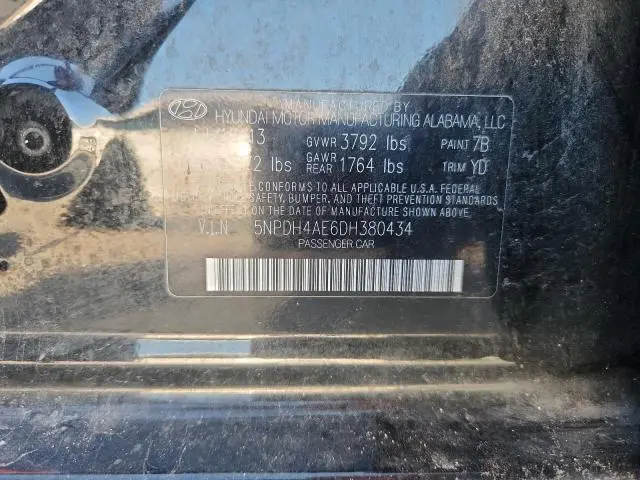 2013 HYUNDAI ELANTRA GLS  