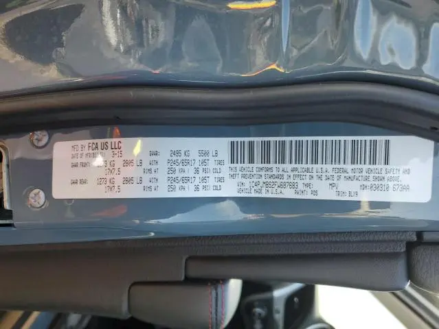 2015 JEEP CHEROKEE TRAILHAWK  