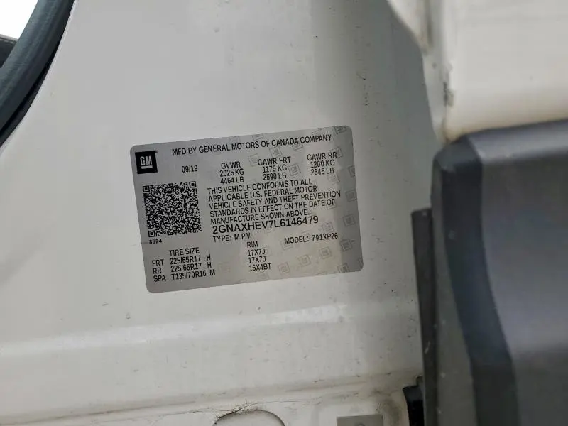 2020 CHEVROLET EQUINOX LS  