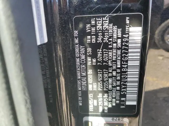 2015 HYUNDAI SANTA FE SPORT   