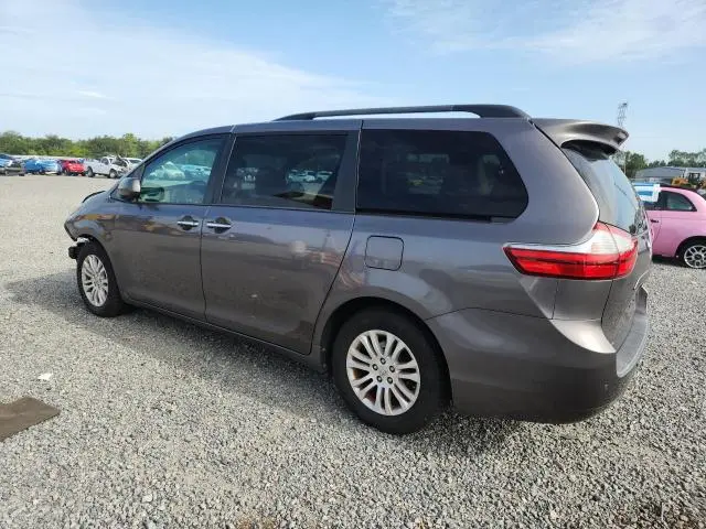 2016 TOYOTA SIENNA XLE 8-PASSENGER  