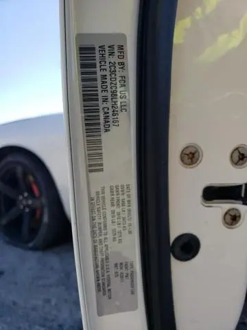 2020 DODGE CHALLENGER SRT HELLCAT  