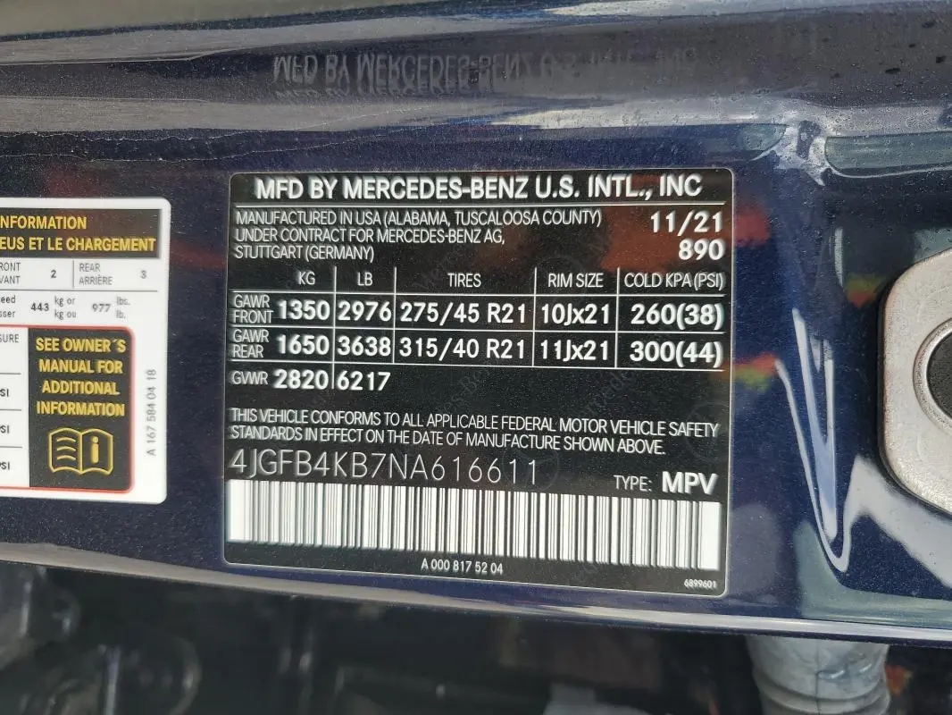 2022 MERCEDES-BENZ GLE 350 4MATIC  