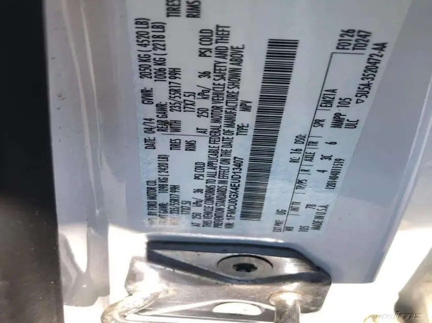 2014 FORD ESCAPE SE