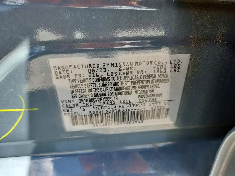 2024 NISSAN SENTRA SV   