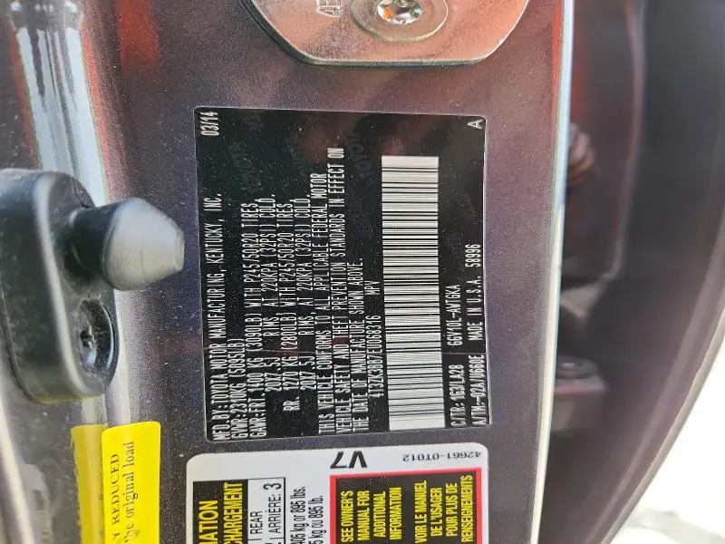 2014 TOYOTA VENZA LIMITED  
