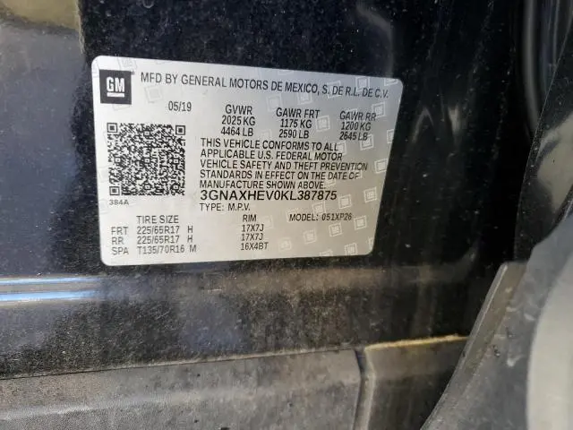 2019 CHEVROLET EQUINOX LS  