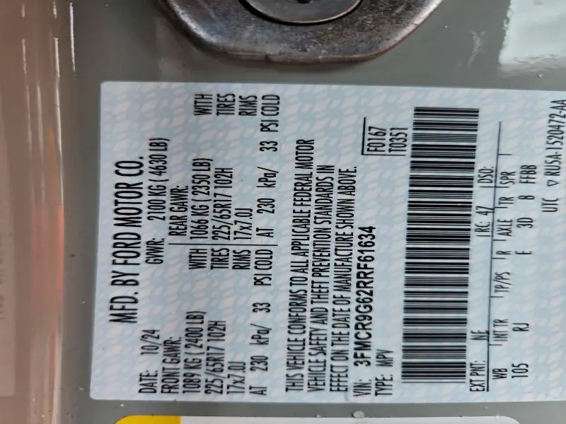 2024 FORD BRONCO SPORT HERITAGE  