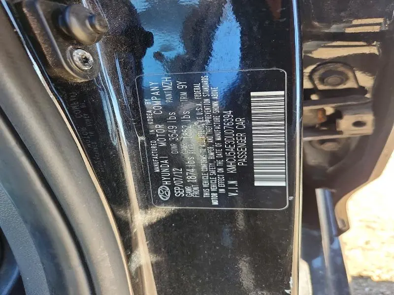 2013 HYUNDAI ACCENT SE  