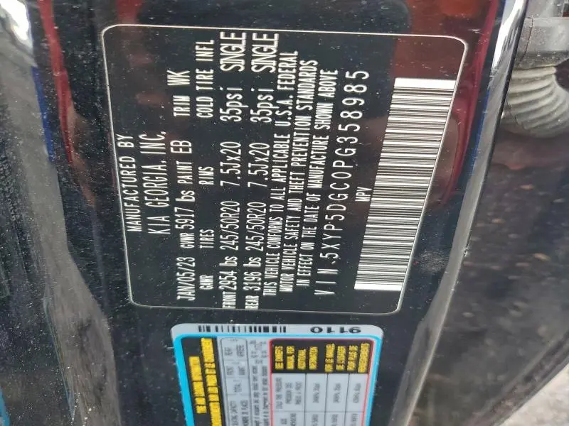 2023 KIA TELLURIDE SX  