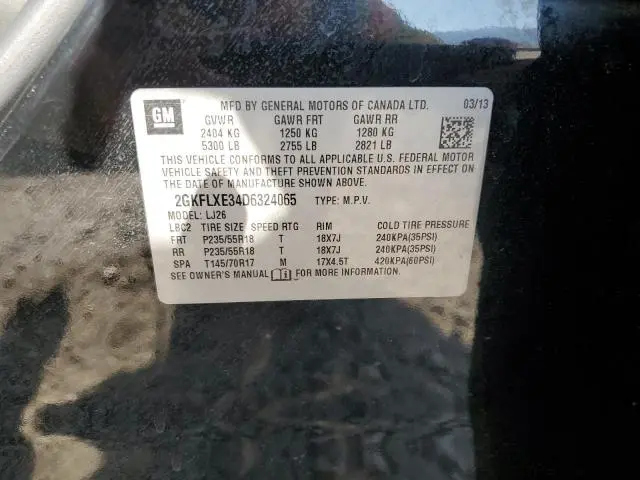 2013 GMC TERRAIN SLT  