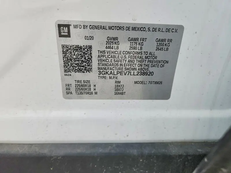 2020 GMC TERRAIN SLT  