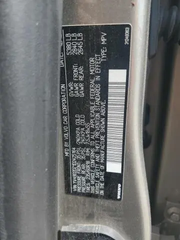 2013 VOLVO XC60 T6  