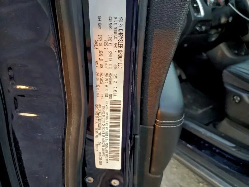 2012 DODGE DURANGO CITADEL  