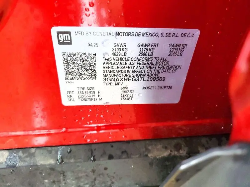 2026 CHEVROLET EQUINOX LT  