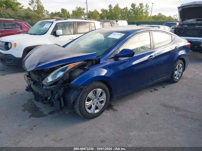 2016 HYUNDAI ELANTRA SE