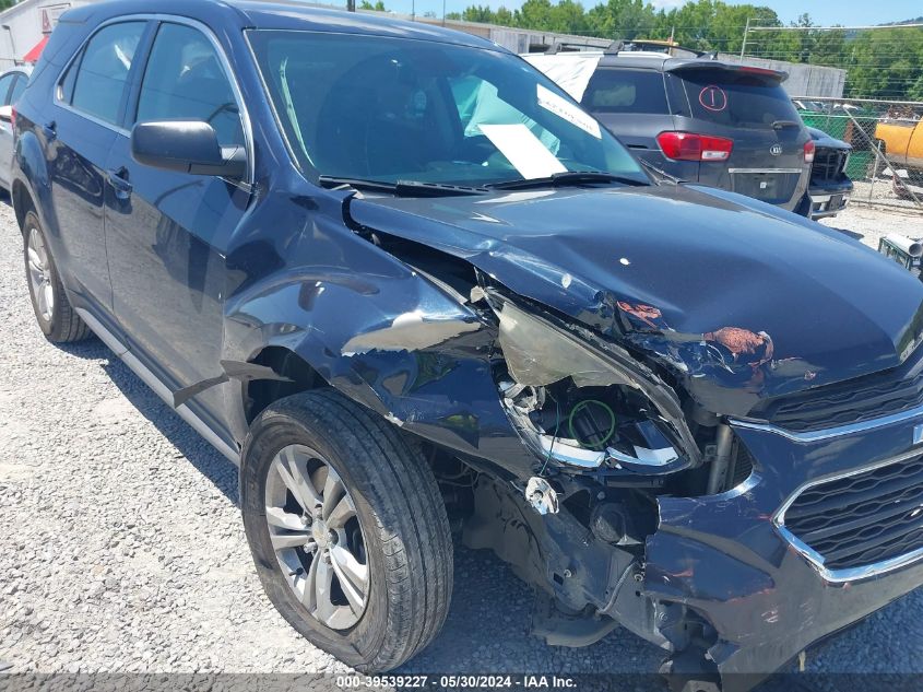 2016 CHEVROLET EQUINOX LS