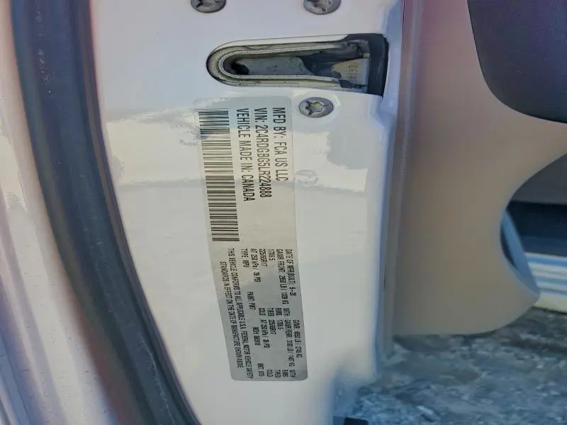 2020 DODGE GRAND CARAVAN SE  