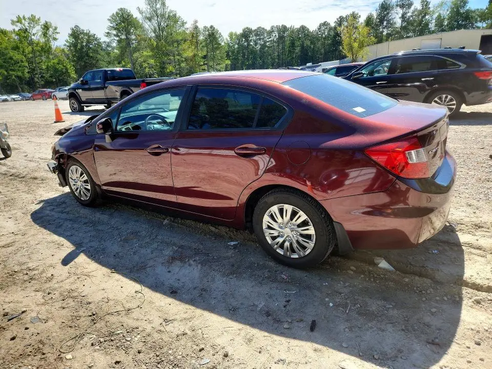 2012 HONDA CIVIC LX  