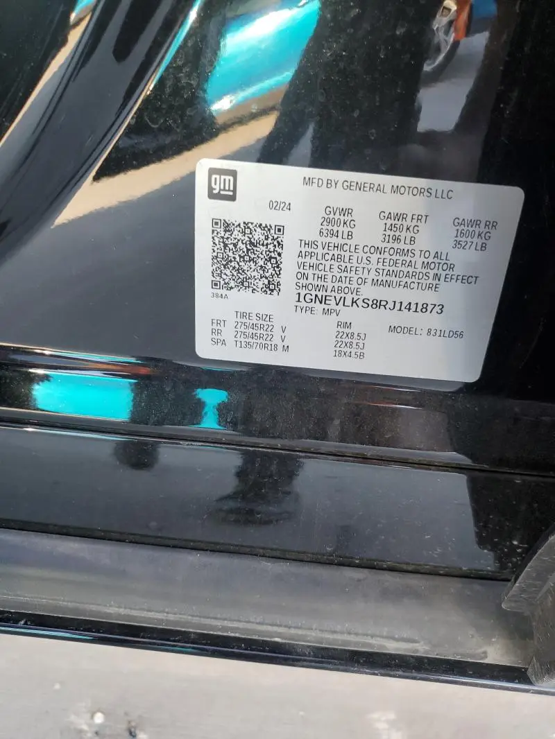 2024 CHEVROLET TRAVERSE RS  