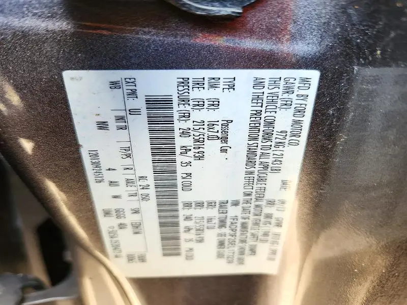 2014 FORD FOCUS SE  