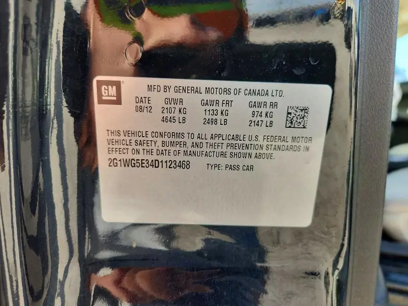 2013 CHEVROLET IMPALA LT  