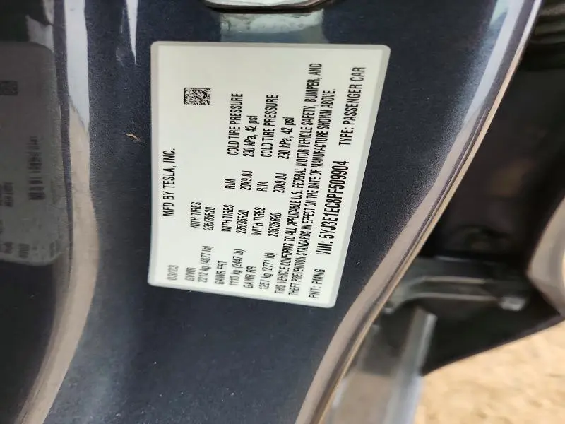 2023 TESLA MODEL 3   