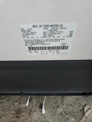 2018 FORD EXPLORER PLATINUM  