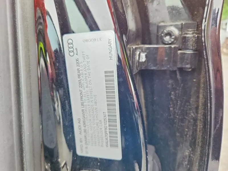 2016 AUDI A3 PREMIUM  