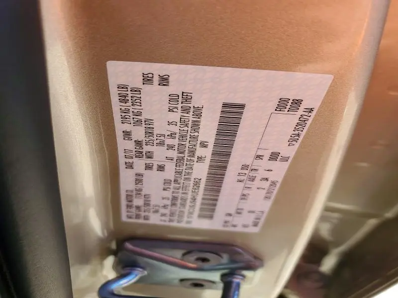 2017 FORD ESCAPE TITANIUM  