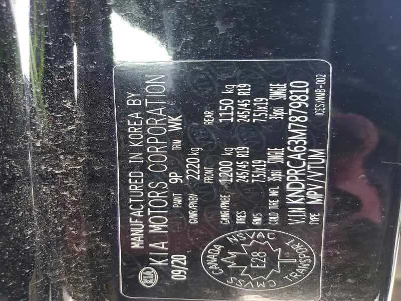 2021 KIA SPORTAGE SX TURBO  