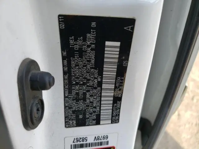 2011 TOYOTA SIENNA LE  