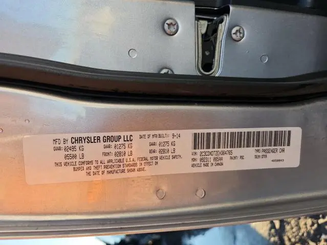 2014 DODGE CHARGER R/T  