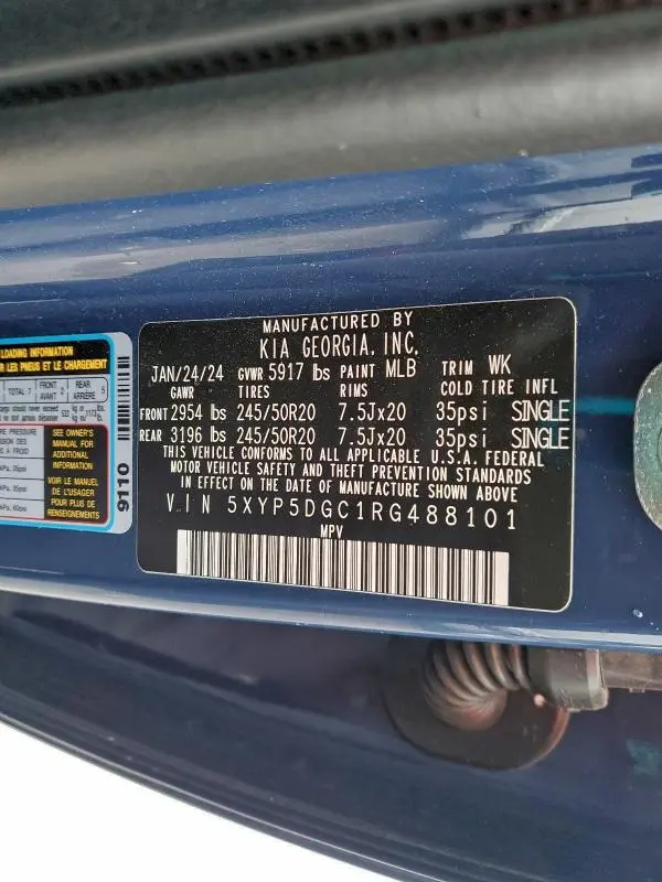 2024 KIA TELLURIDE SX  